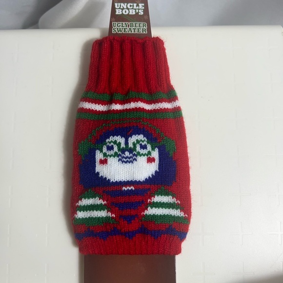 NEW Uncle Bob's Ugly Beer Bottle Sweater Set of 5  Christmas Prank Funny Gift - Picture 6 of 8